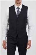  Tailored Fit Navy Rust Suit Waistcoat