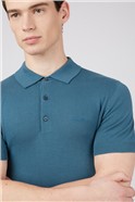  Regular Fit Signature Knitted Polo Shirt