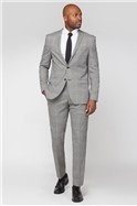  Slim Fit Heritage Check Suit Jacket