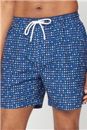  Mini Triangle Print Swim Short