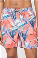  Bird of Paradise Printed Swimshort