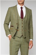  Ellis Moss Green Check Jacket