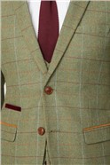  Ellis Moss Green Check Jacket