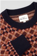  All Over Fairisle Crew Neck Jumper