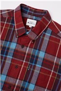  Regular Fit Madras Check Shirt