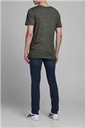 JACK & JONES Green Graphic T-Shirt