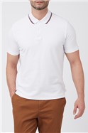  White Chilton Pique Polo Shirt