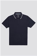  Navy Chilton Pique Polo Shirt