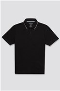  Black Chilton Pique Polo Shirt