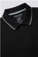  Black Chilton Pique Polo Shirt