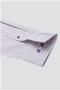 Studio By  Purple Stripe Shirt