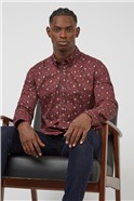  Scattered Floral Print Shirt