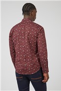  Scattered Floral Print Shirt