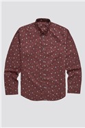  Scattered Floral Print Shirt