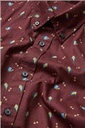  Scattered Floral Print Shirt