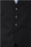  Black Texture Slim Suit