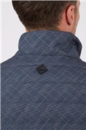  BANKSport Navy Quilted Gilet