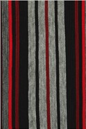  Red, Black And Grey Stripe Scarf