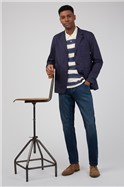  The Dixon Regular Fit Navy Blazer