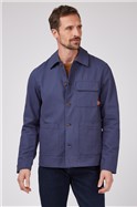  The Henton Blue Trucker Jacket