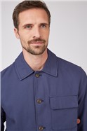  The Henton Blue Trucker Jacket