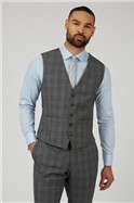  Charcoal Blue Check Jacket