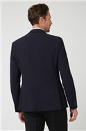  Slim Fit Navy Double Breasted Jacket