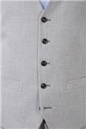  Regular Fit Grey Waistcoat