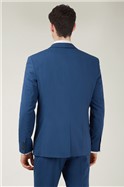  Regular Fit Blue Waistcoat