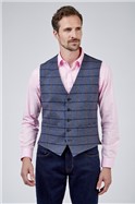  Blue Check Tweed Jacket