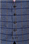  Blue Check Tweed Jacket