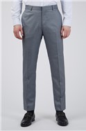  Regular Fit Blue Grey Semi Plain Trousers