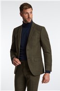  Olive Green Tweed Suit