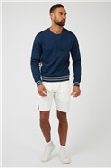  Contrast Panel Sweatshirt