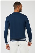  Contrast Panel Sweatshirt