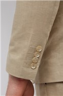  Natural Linen Suit Jacket