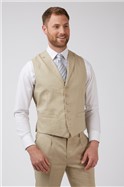  Natural Linen Waistcoat