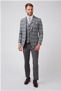  Grey Check Blazer