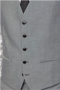  Slim Fit Silver Grey Tonic Panama Suit