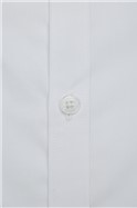  Regular Fit Single Cuff Point Collar White Poplin Shirt