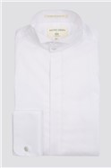  Double Cuff White Dresswear Poplin Shirt