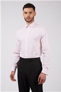  Regular Fit Double Cuff Pink Paisley Shirt