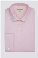  Regular Fit Double Cuff Pink Paisley Shirt