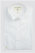  Single Cuff White Wing Collar Dobby Shirt