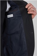  Regular Fit Charcoal Panama Suit