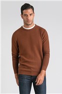  Camel Crew Neck Pullover