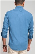  Indigo Long Sleeved Shirt