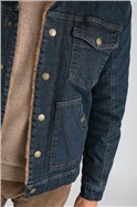  Dark Indigo Slim Fit Denim Jacket