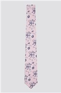  Pink Ditsy Floral Tie