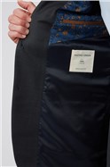  Regular Fit Charcoal Birdseye Jacket